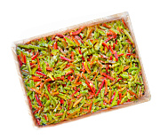 Перец цветной (полоска) быстрозамороженный ГОСТ, коробка (8-12кг)