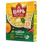 Крупа пшено шлифованное Царь быстрого приготовления высший сорт ГОСТ, 5x80г