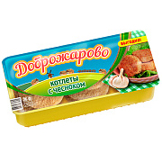 Котлеты Доброжарово с чесноком замороженные, 6х70г