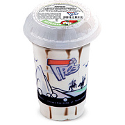 Мороженое ванильное Фабрика Грёз с фруктовым наполнителем клубника, 180г