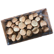 Котлеты с мясом индейки Кубанский продукт замороженные, коробка 5кг