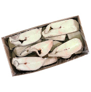 Зубатка синяя (стейк) штучной заморозки, коробка 12кг