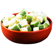 Кабачок (кубик) быстрозамороженный ГОСТ, 1кг