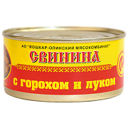 Свинина с горохом и луком Йошкар-Олинский МК ГОСТ, 325г