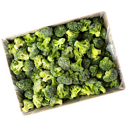 Капуста брокколи быстрозамороженная ГОСТ, коробка (8-12кг)