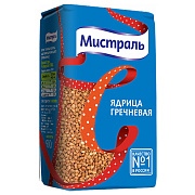 Крупа Мистраль гречневая ядрица ГОСТ, 900г