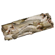 Треска потрошеная без головы 0,5-1кг блочной заморозки ГОСТ, пласт (10-12кг)