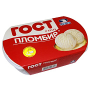 Мороженое Пломбир ванильный Челны Холод ГОСТ, 450г