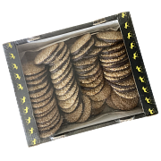 Печенье глазированное Виктории бисквитное-песочное Лосино-Петровская КФ, 2.5кг