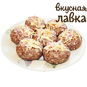 Котлеты Гнезда (ветчина/сыр) Вкусная лавка замороженные, 12х130г