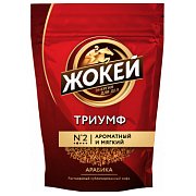 Кофе растворимый Жокей Триумф сублимированный, 150г