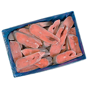 Кета (стейк) штучной заморозки, коробка (4-6кг)