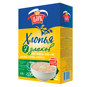 Хлопья 7 злаков Царь, 400г 